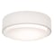 Afx Sanibel 18'' Flush Mount - Linen White Shade SAF1824MB-LW - alternate 1